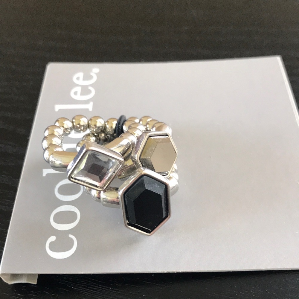 Set of 3 Stretch Stackable Rings